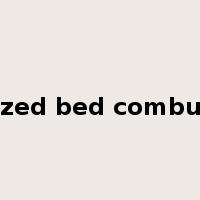 fluidized bed combustion是什么意思