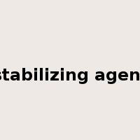 stabilizing agent是什么意思