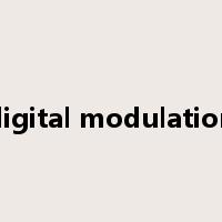 digital modulation是什么意思