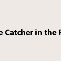 The Catcher in the Rye是什么意思
