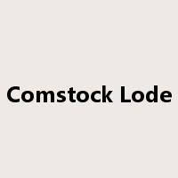 Comstock Lode是什么意思