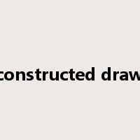as-constructed drawing是什么意思