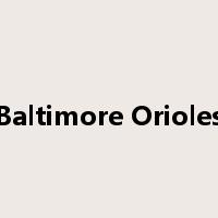 Baltimore Orioles是什么意思