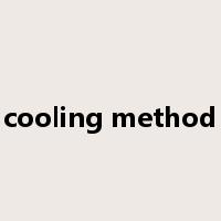 cooling method是什么意思