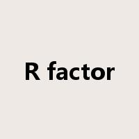 R factor是什么意思