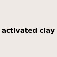 activated clay是什么意思