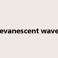 evanescent wave是什么意思