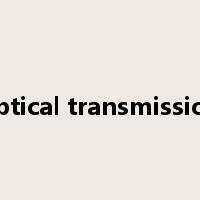 optical transmission是什么意思