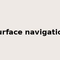 surface navigation是什么意思