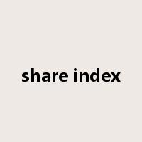 share index是什么意思