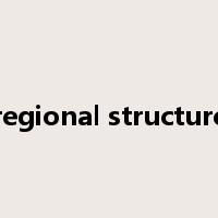 regional structure是什么意思