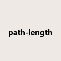 path-length是什么意思