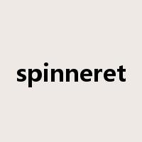 spinneret是什么意思