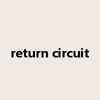 return circuit是什么意思