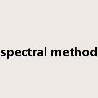 spectral method是什么意思