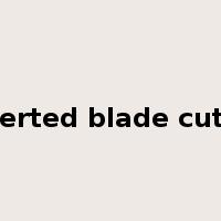 Inserted blade cutter是什么意思