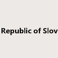 The Republic of Slovenia是什么意思