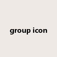 group icon是什么意思