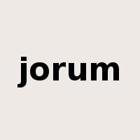 jorum是什么意思