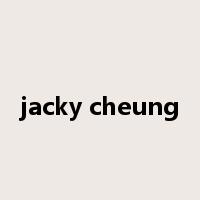 jacky cheung是什么意思