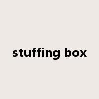 stuffing box是什么意思