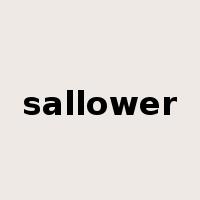sallower是什么意思