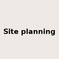 Site planning是什么意思