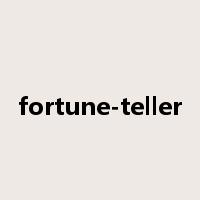 fortune-teller是什么意思