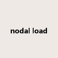 nodal load是什么意思