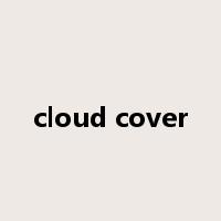 cloud cover是什么意思