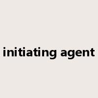 initiating agent是什么意思