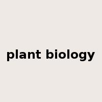 plant biology是什么意思