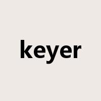 keyer是什么意思