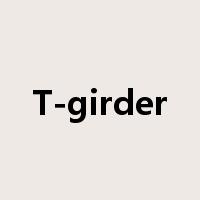T-girder是什么意思