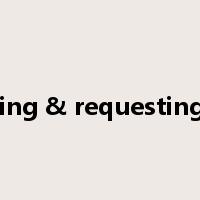 Offering & requesting help是什么意思