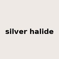 silver halide是什么意思