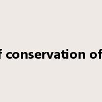 law of conservation of mass是什么意思