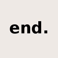 end.是什么意思