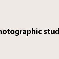 photographic studio是什么意思