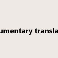 documentary translation是什么意思