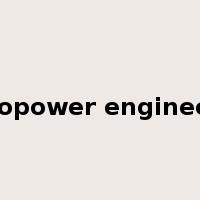 hydropower engineering是什么意思
