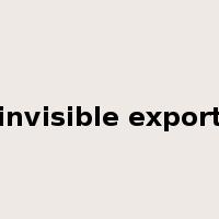 invisible export是什么意思