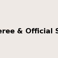 Referee & Official Staff是什么意思