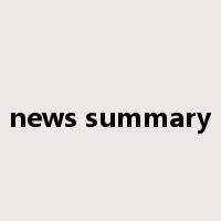 news summary是什么意思