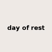 day of rest是什么意思