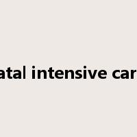neonatal intensive care unit是什么意思