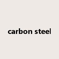 carbon steel是什么意思