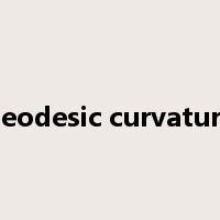 geodesic curvature是什么意思