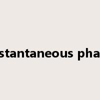 instantaneous phase是什么意思