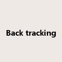 Back tracking是什么意思
